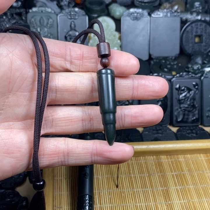 和田玉（青玉）未镶嵌颈饰