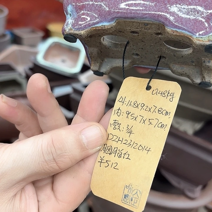 紫砂花盆紫砂的颜色很好看