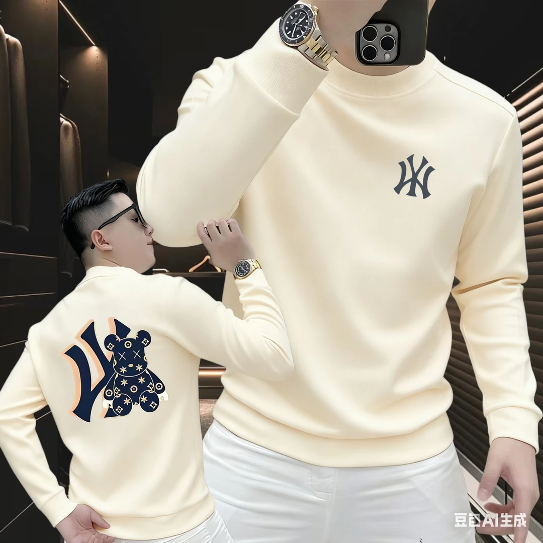 秋冬季高档潮牌套头卫衣青年男女款潮流新款长袖男士休闲圆领上衣