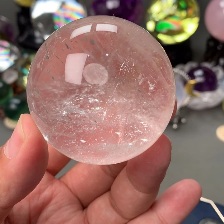 未镶嵌珠宝半成品水晶水晶5.5