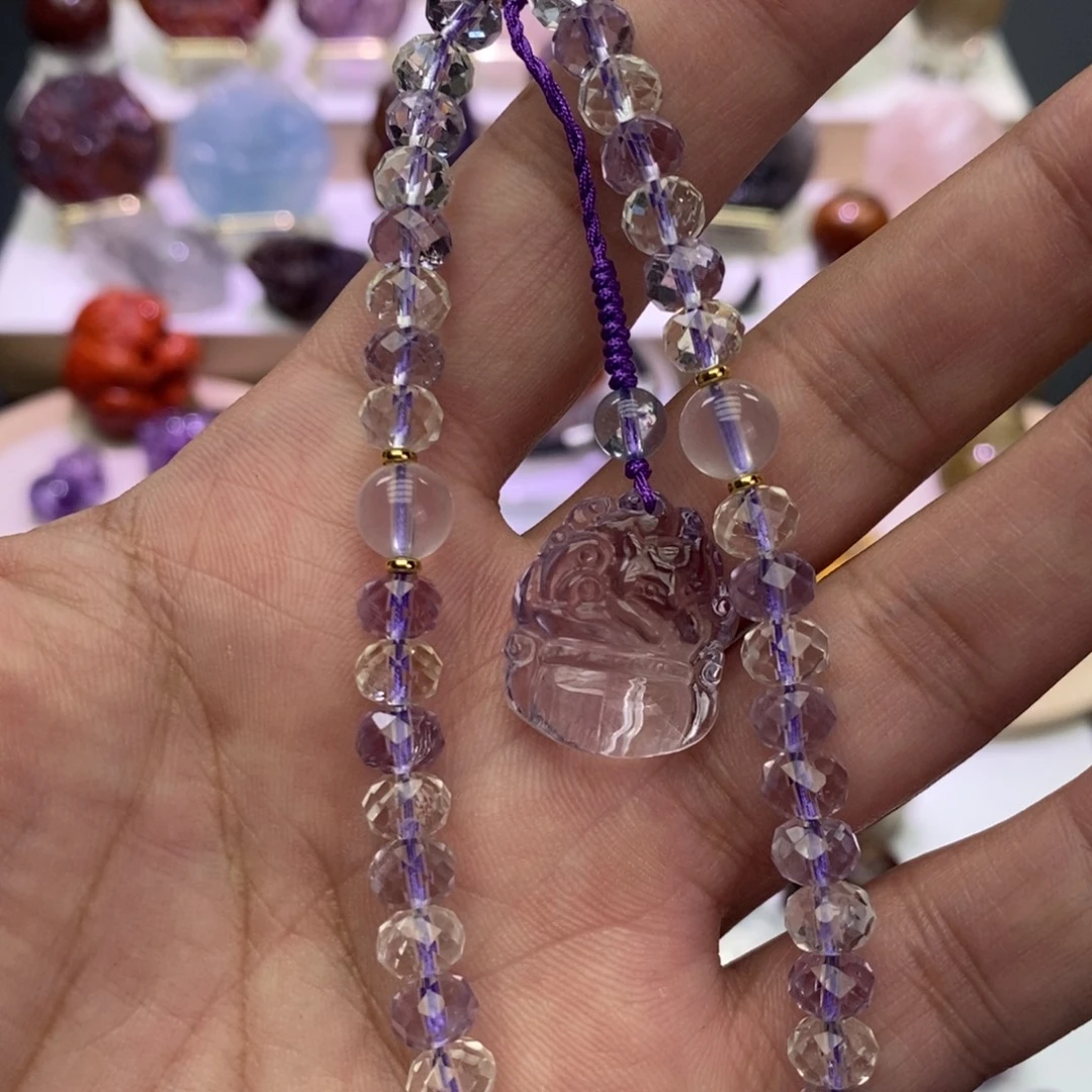 水晶未镶嵌颈饰手机挂