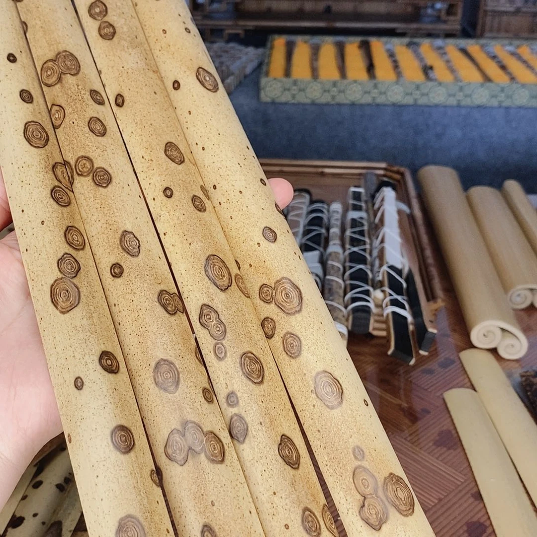 杨****）小河江梅鹿扇料两对