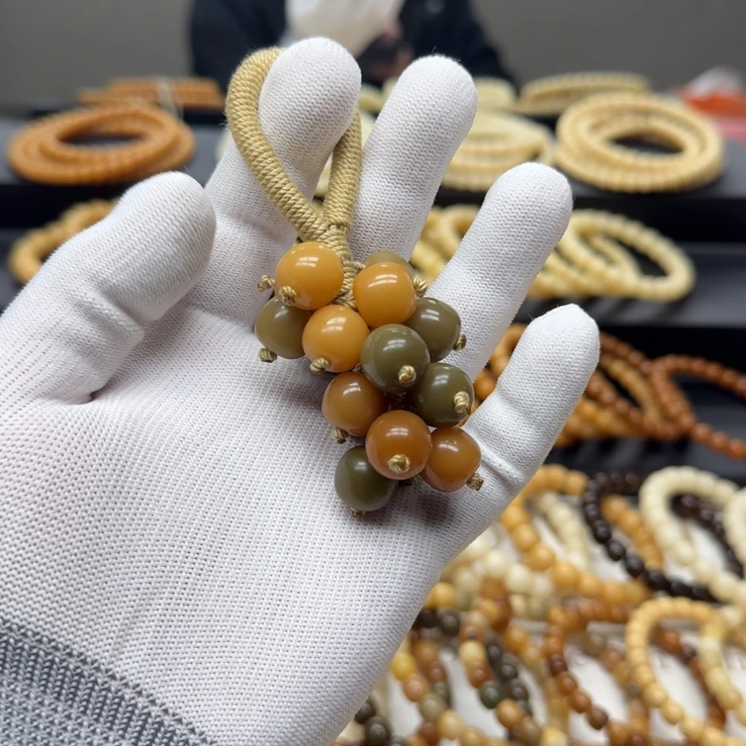 菩提根/象牙果手串12×13 5年 精工