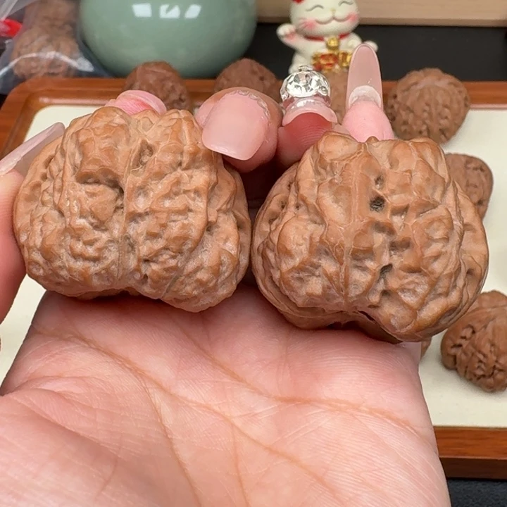 吊坠文玩核桃全品蛤蟆头41