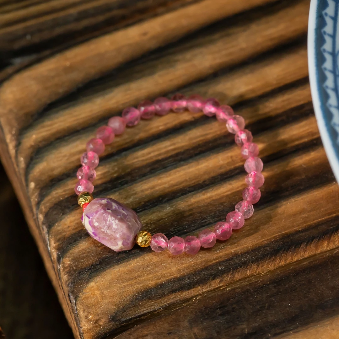 娇红丨樱花粉舒俱来戒指/圈口18/多样性发/发一件/P6014