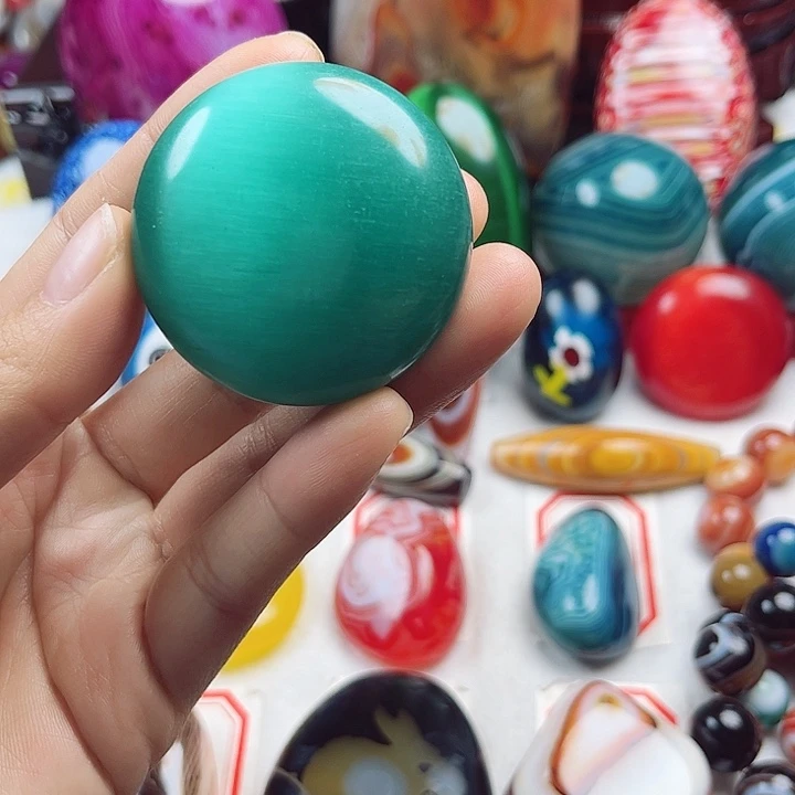 玛瑙/玉髓未镶嵌耳环