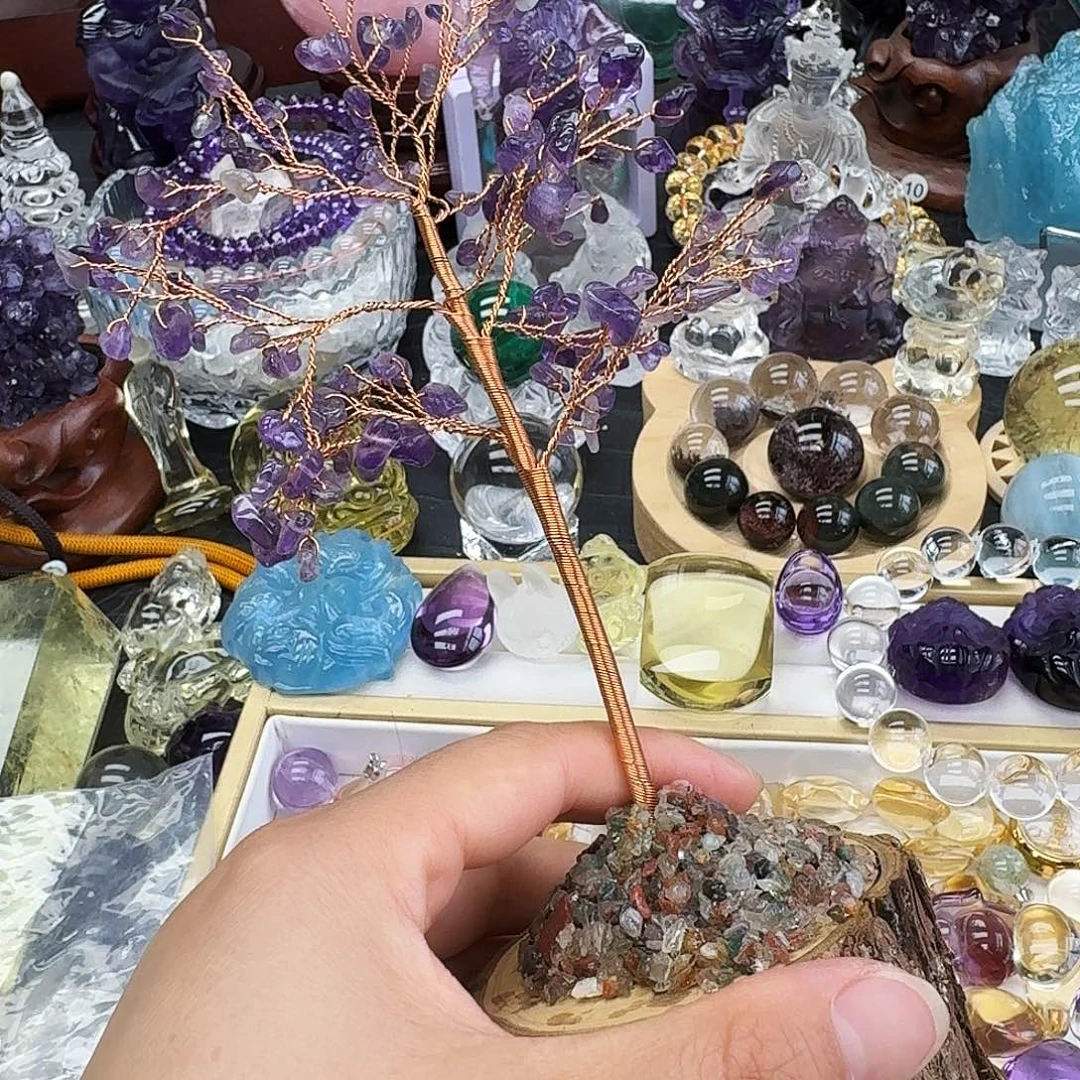 水晶珠宝半成品未镶嵌