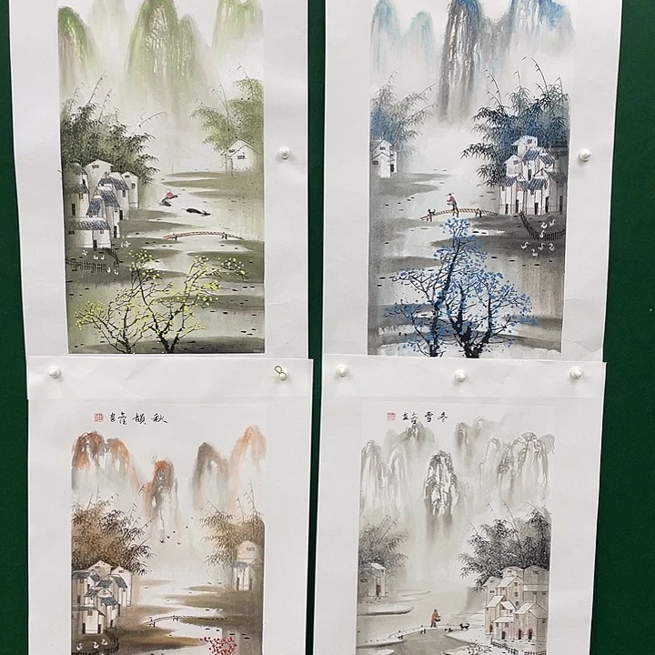 国画犷**风文生老师作品 666666