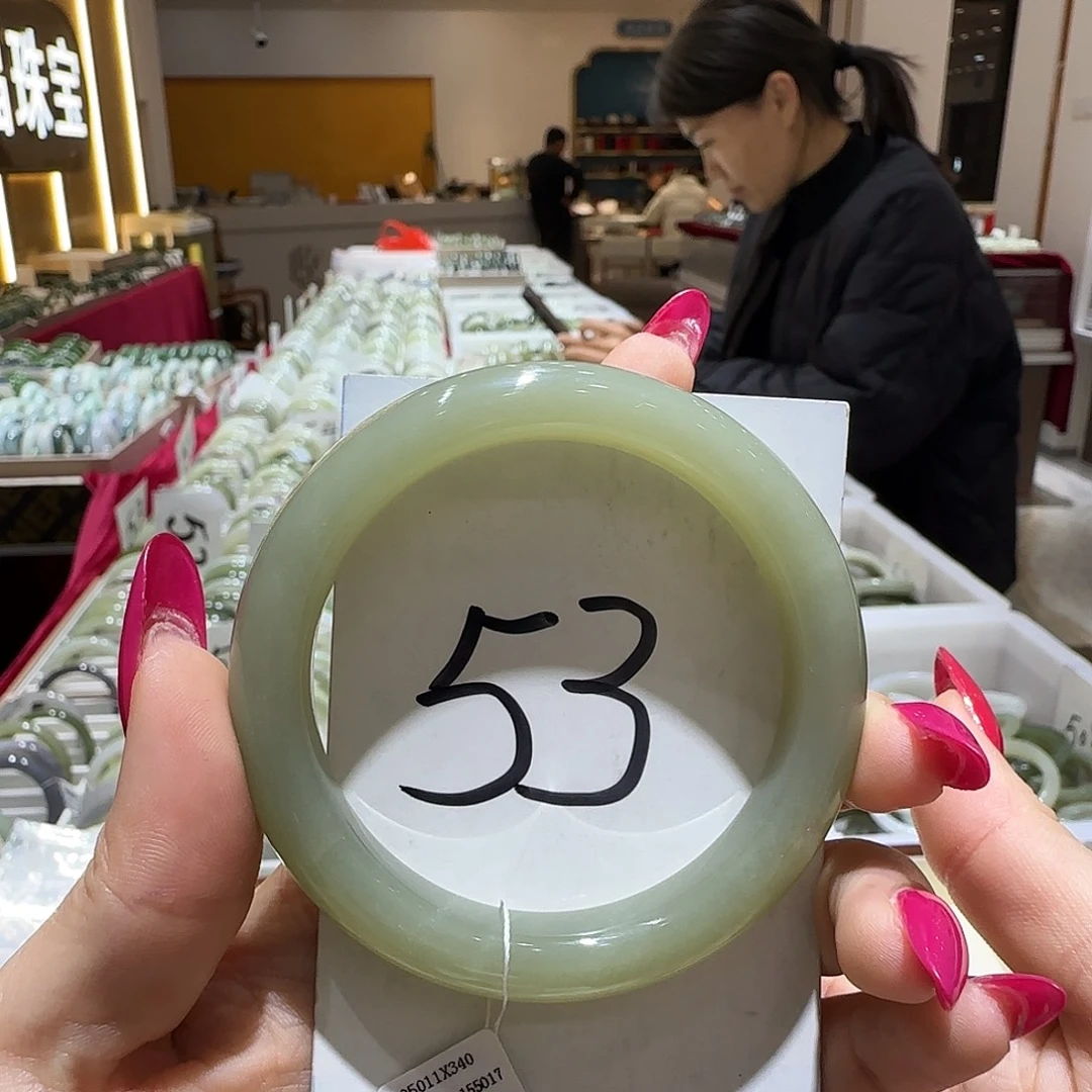 和田玉未镶嵌手镯803