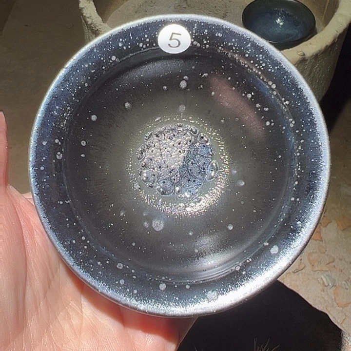 便携款瓷宋御柴烧精品主人杯