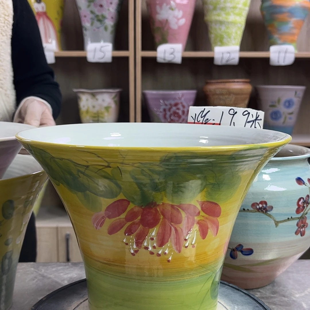 景德镇陶瓷花盆花盆