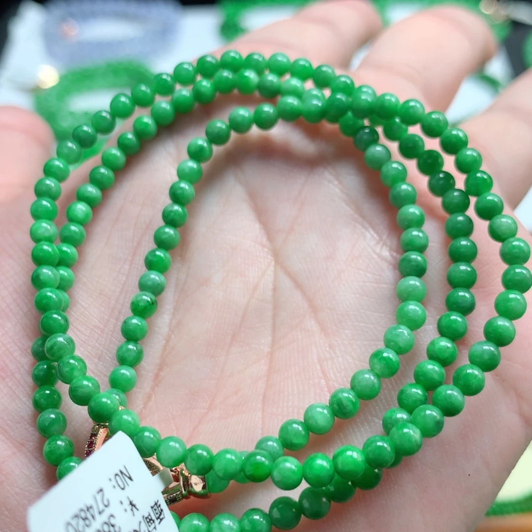 翡翠未镶嵌手链翡翠