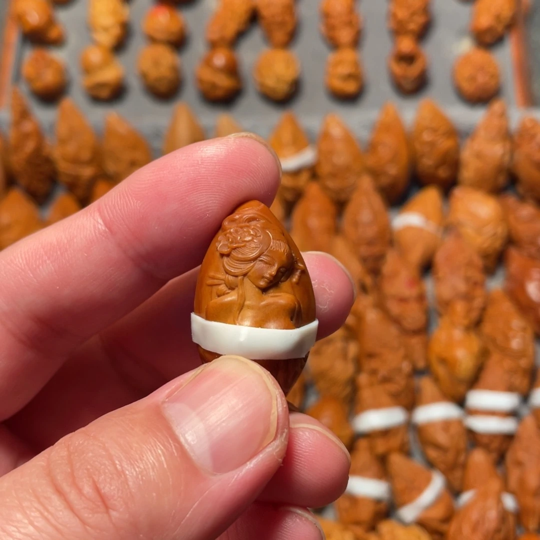 橄榄核手串/手链西施美女