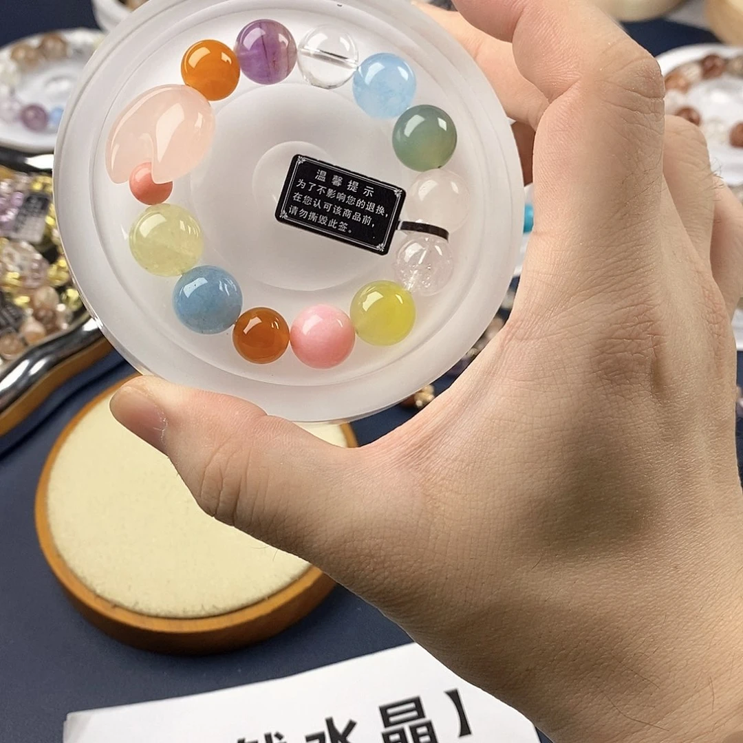 银S925镶嵌手链水晶