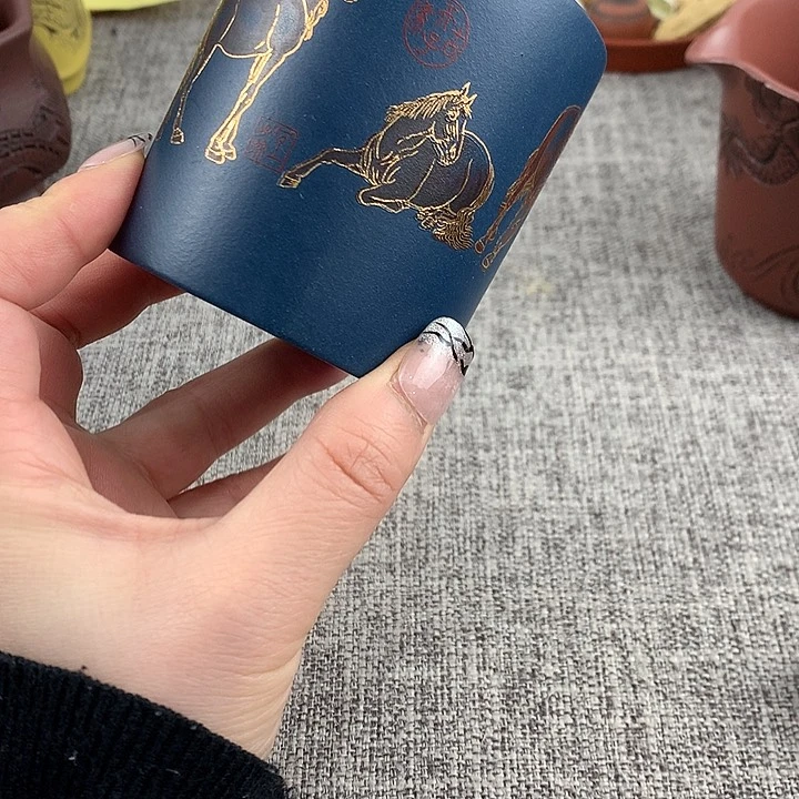 紫砂茶杯高端主人杯