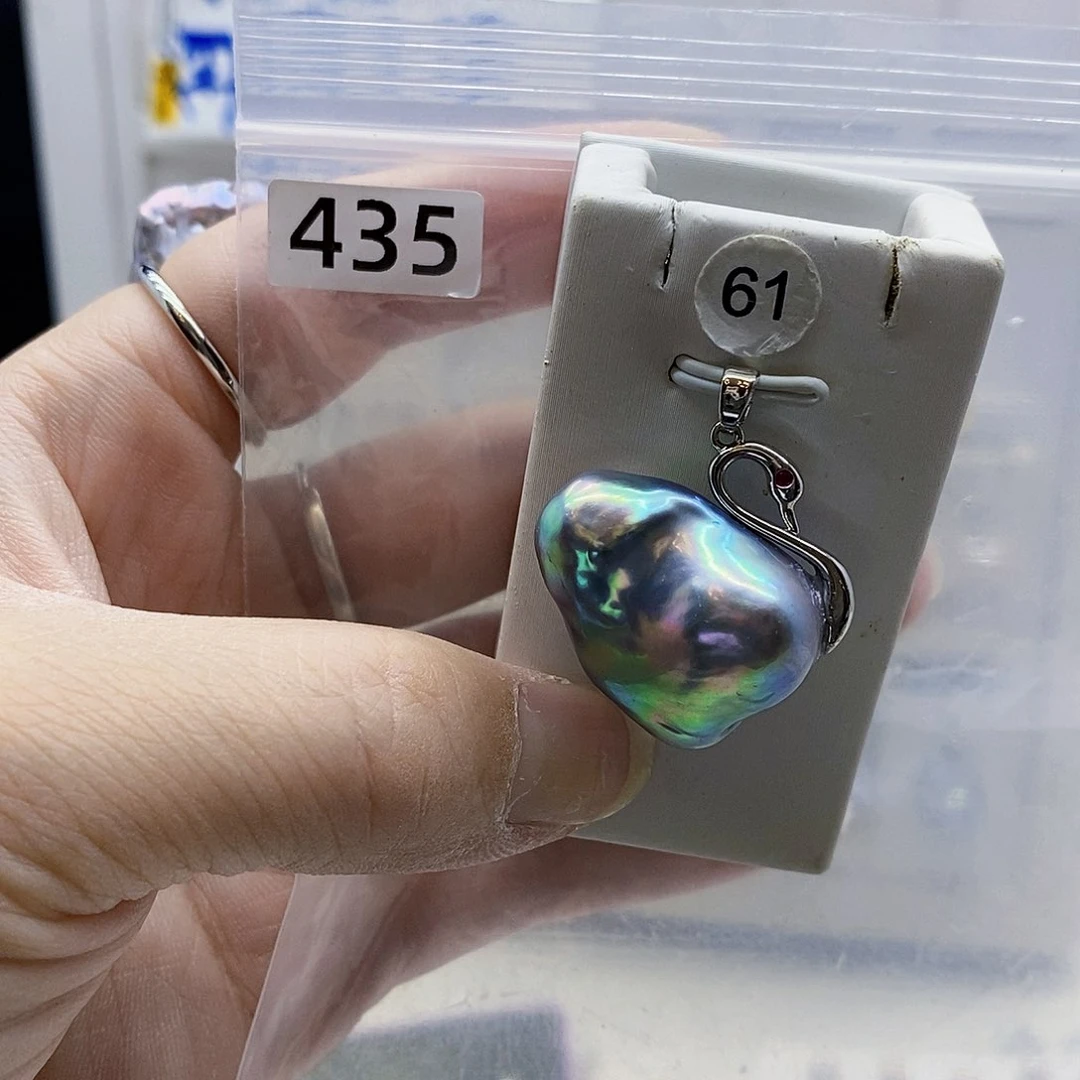 颈饰合金淡水珍珠