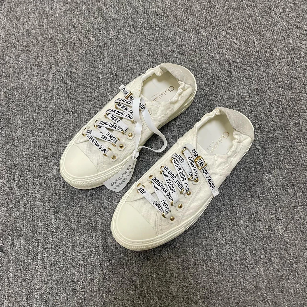 95新 DIOR/迪奥 Walk'n'Dior 厚底鞋低帮舒适时尚板鞋36.5码/3991