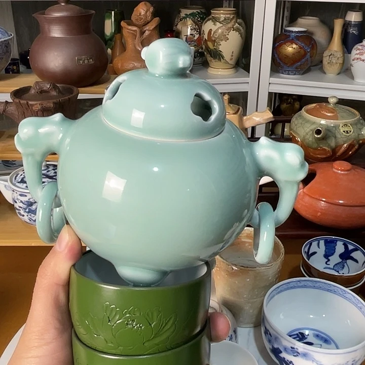 S***n瓷片杯子香炉好看的哦
