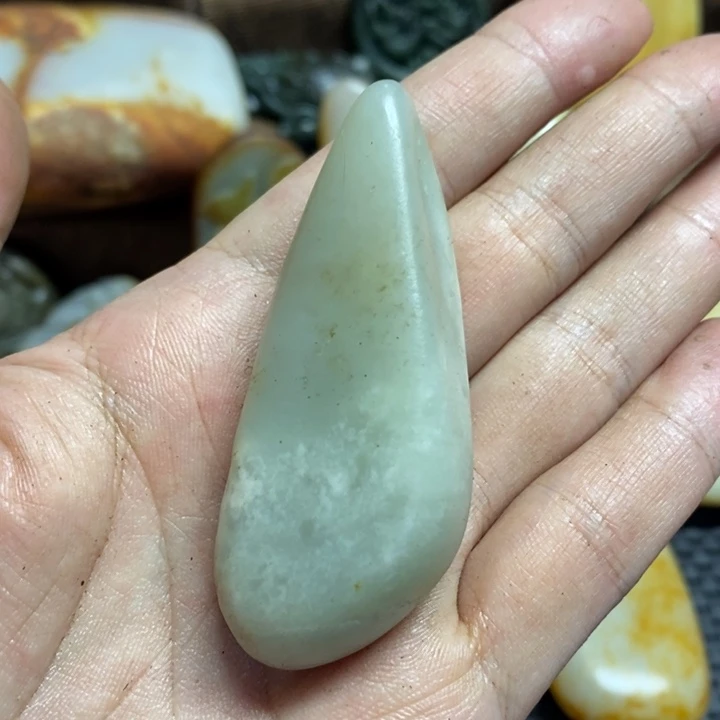 和田玉（糖玉）未镶嵌车挂
