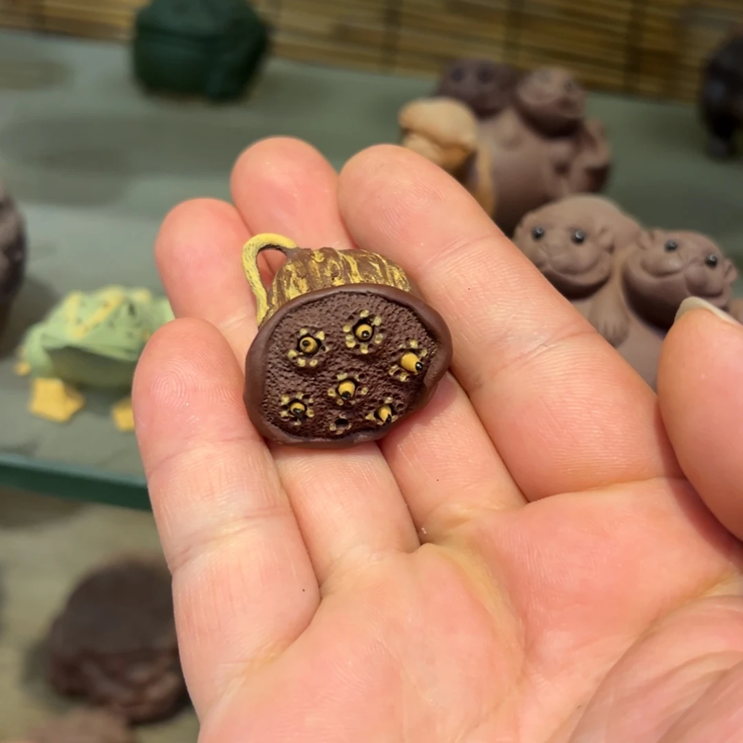 茶宠紫砂紫砂茶宠 微瑕