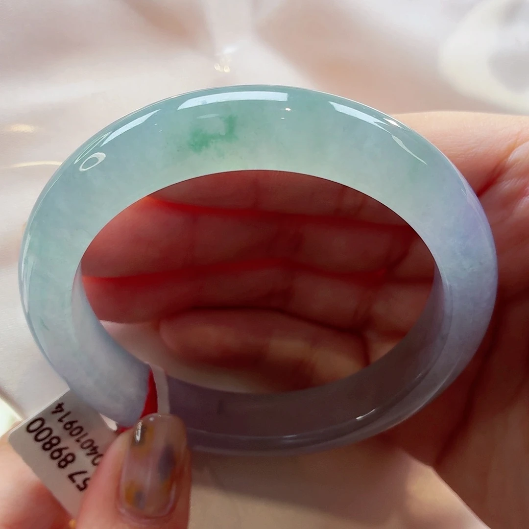 翡翠未镶嵌手镯22（32号）