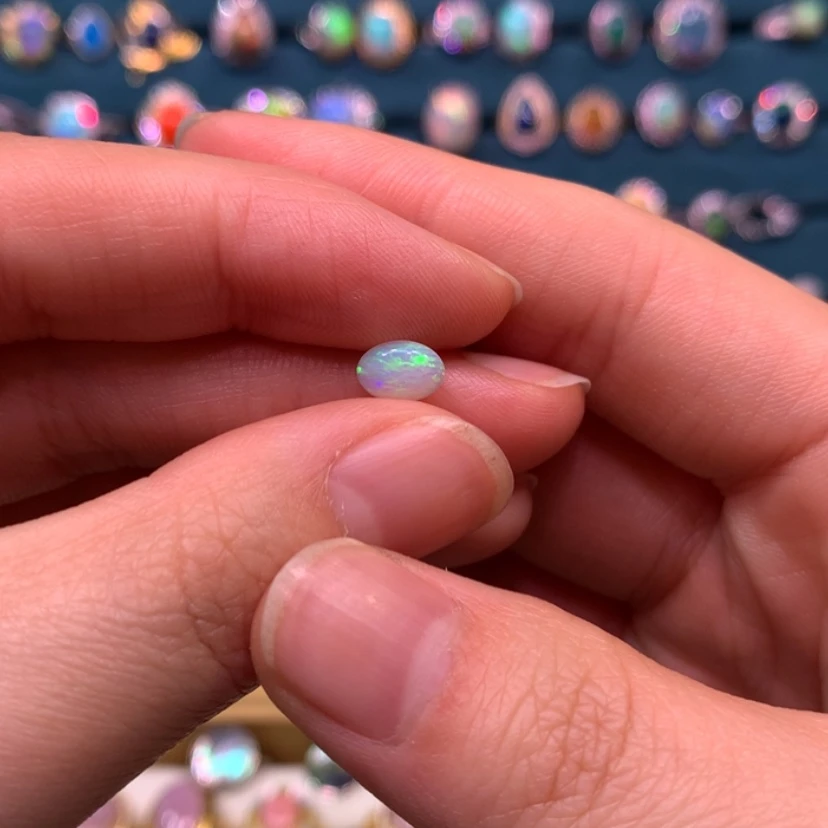 【闪购商品】欧泊戒指款式银S925镶嵌W*T