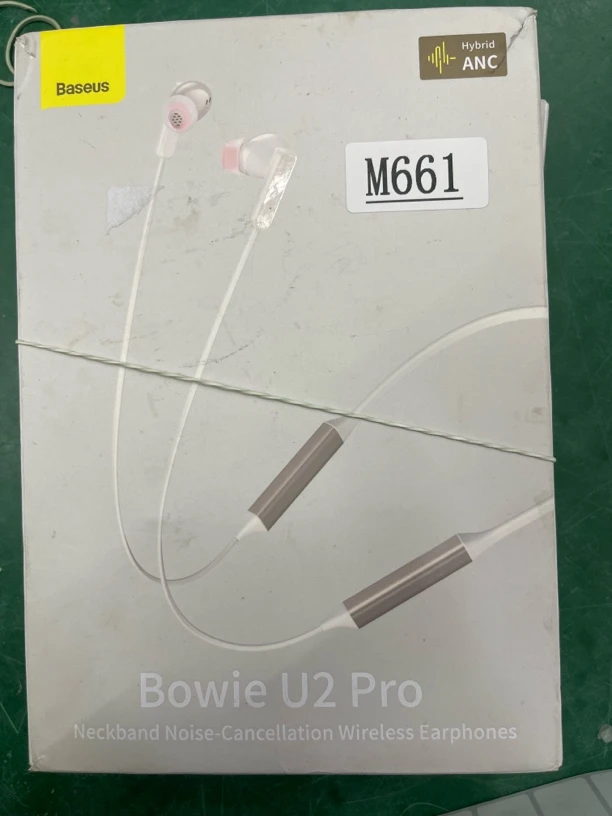 9新  捡漏Baseue Bowie U2 pro主动降噪挂脖蓝牙运动耳机M661