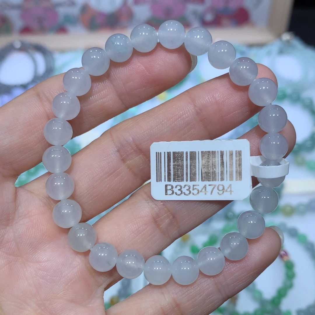 翡翠未镶嵌手链天然
