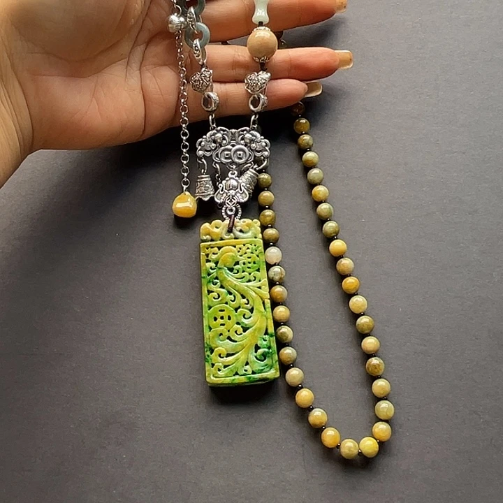 静***悟翡翠未镶嵌颈饰666