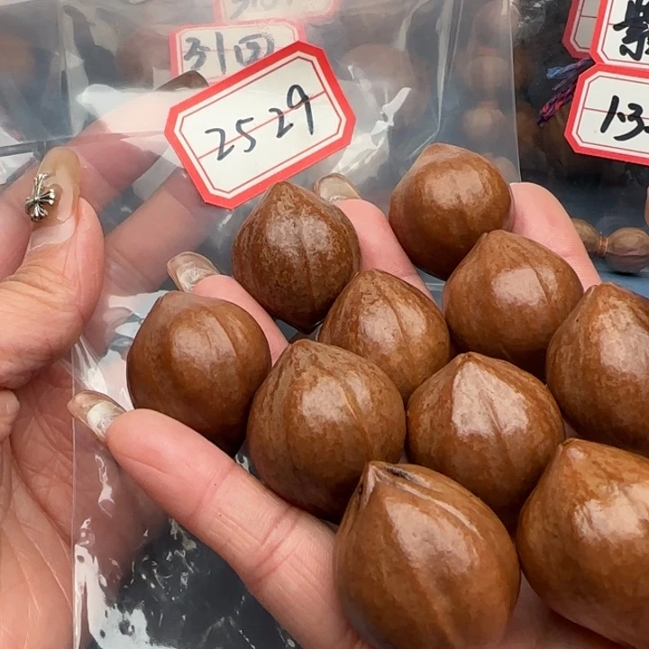 高***扬橄榄核手串橄榄核