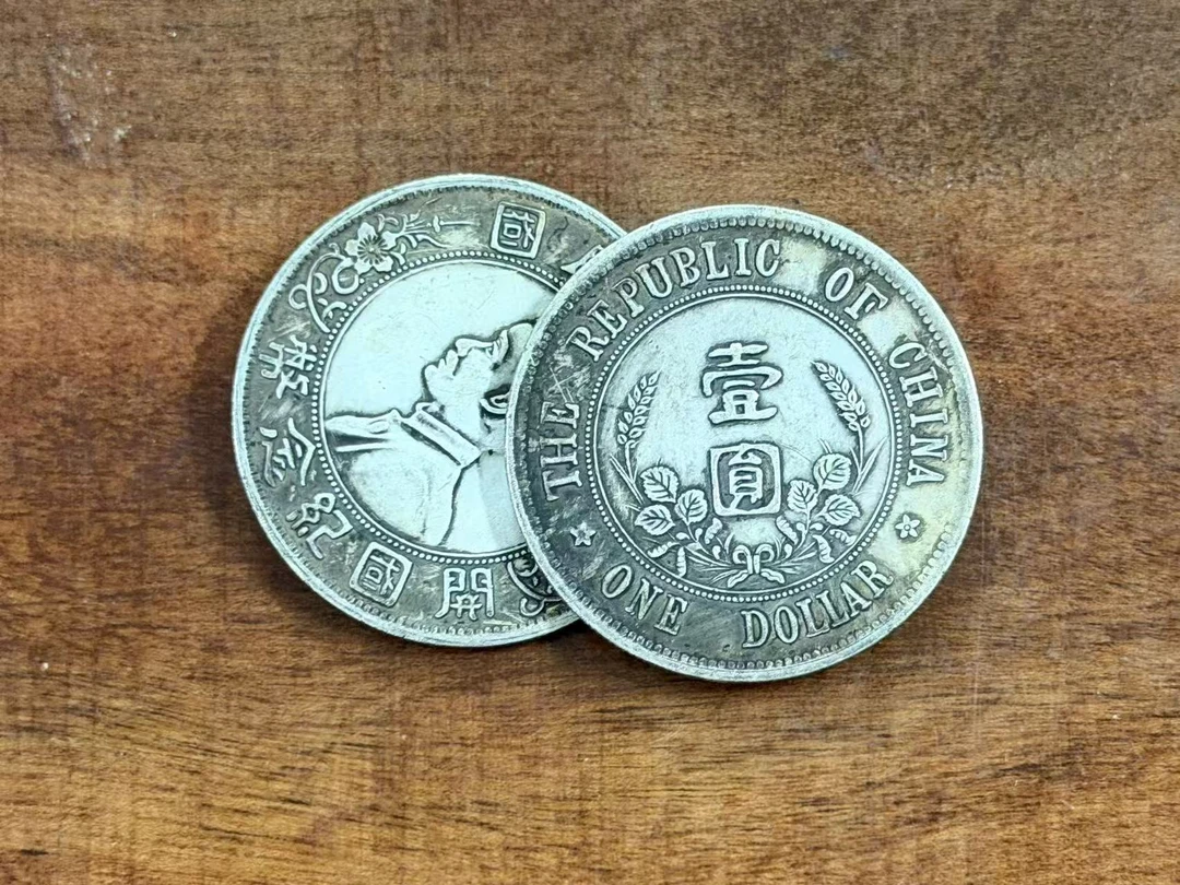 A19-精选手工复制仿古铜银复古纪念工艺摆件