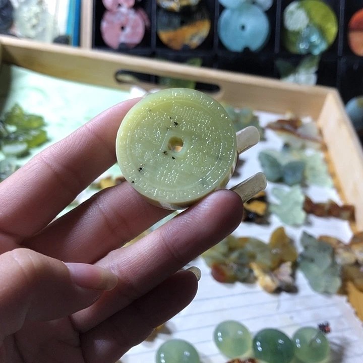 未镶嵌岫玉岫玉挂件