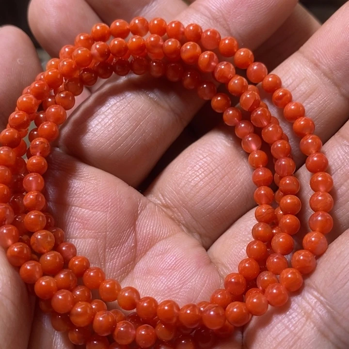 南红玛瑙配饰未镶嵌