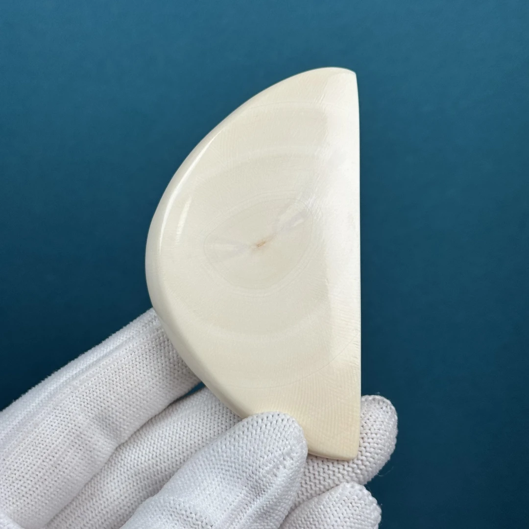 E13-67天然猛犸牙 刮板75*11.3mm支持复检假一罚十