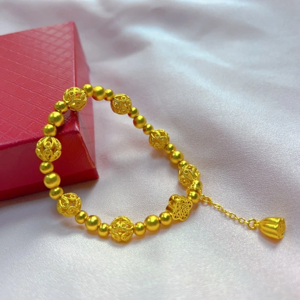 铜合金手链 时尚百搭莲花手链278004