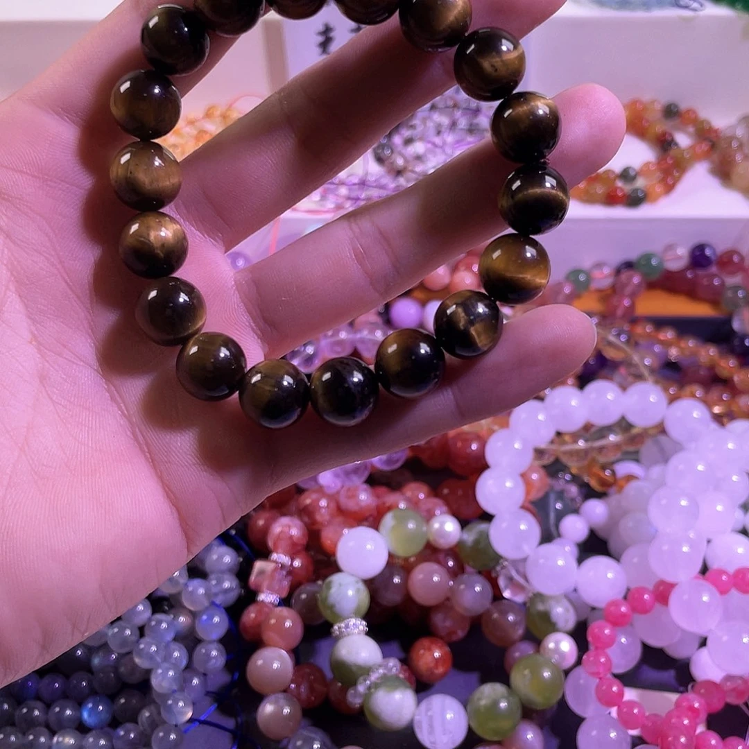 水晶手串未镶嵌天然水晶