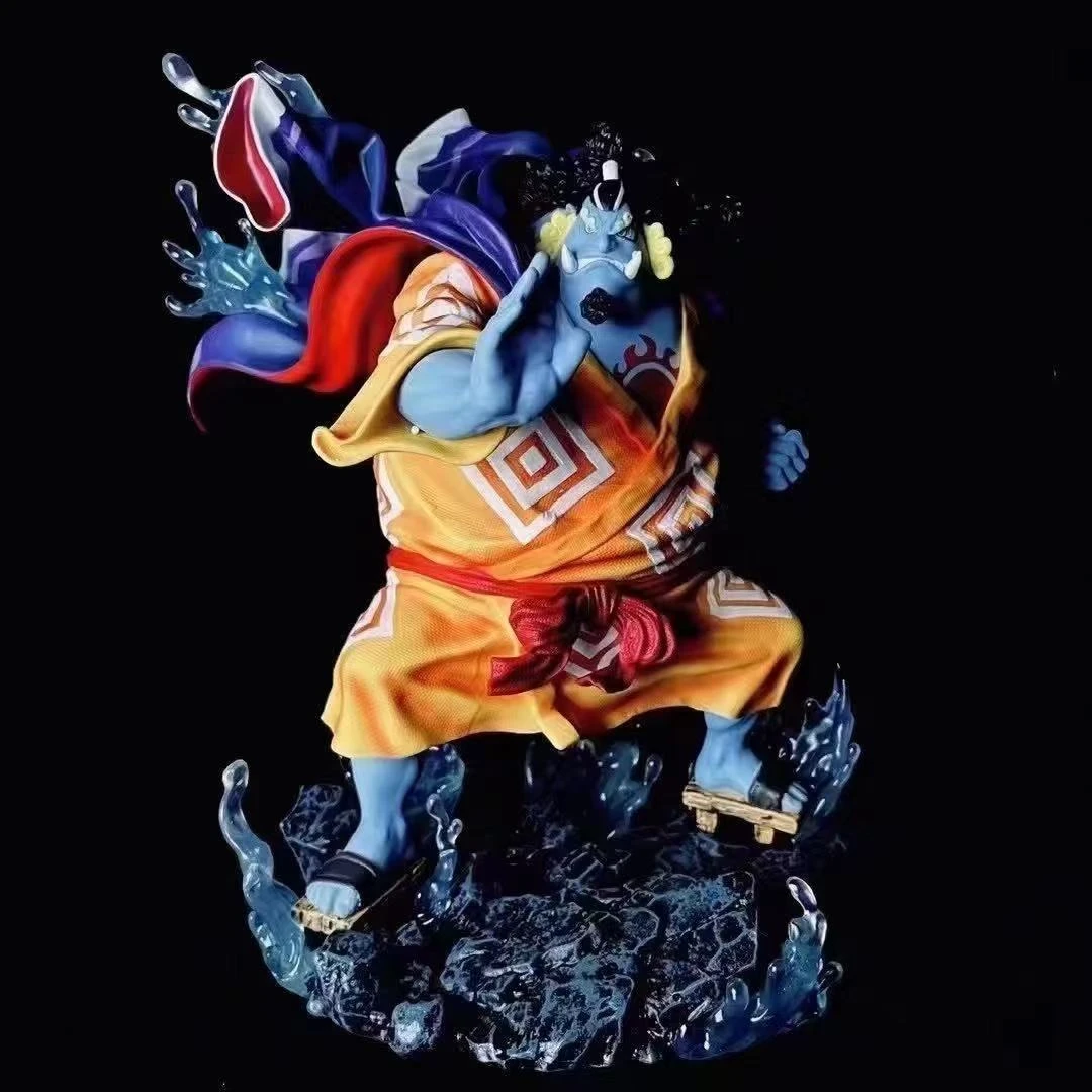 【onepiece严选】海贼王 草帽团 超大甚平高度34cm 7斤手办模玩摆件
