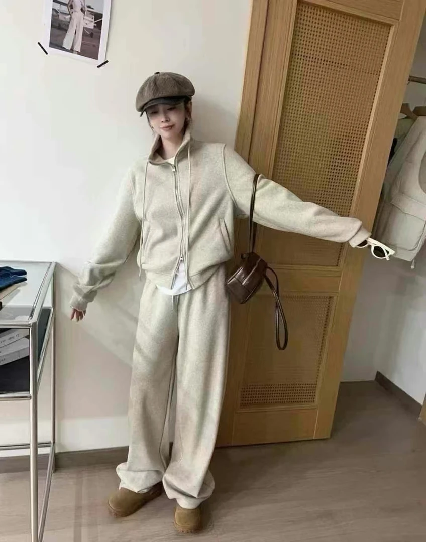 2919蓝调新款时尚套装