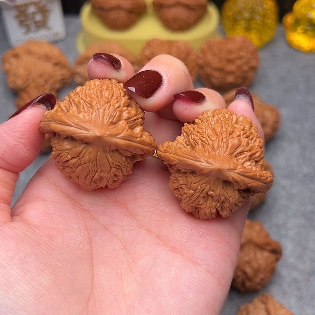 把件文玩核桃毕业精品精配麦穗至尊虎40全品