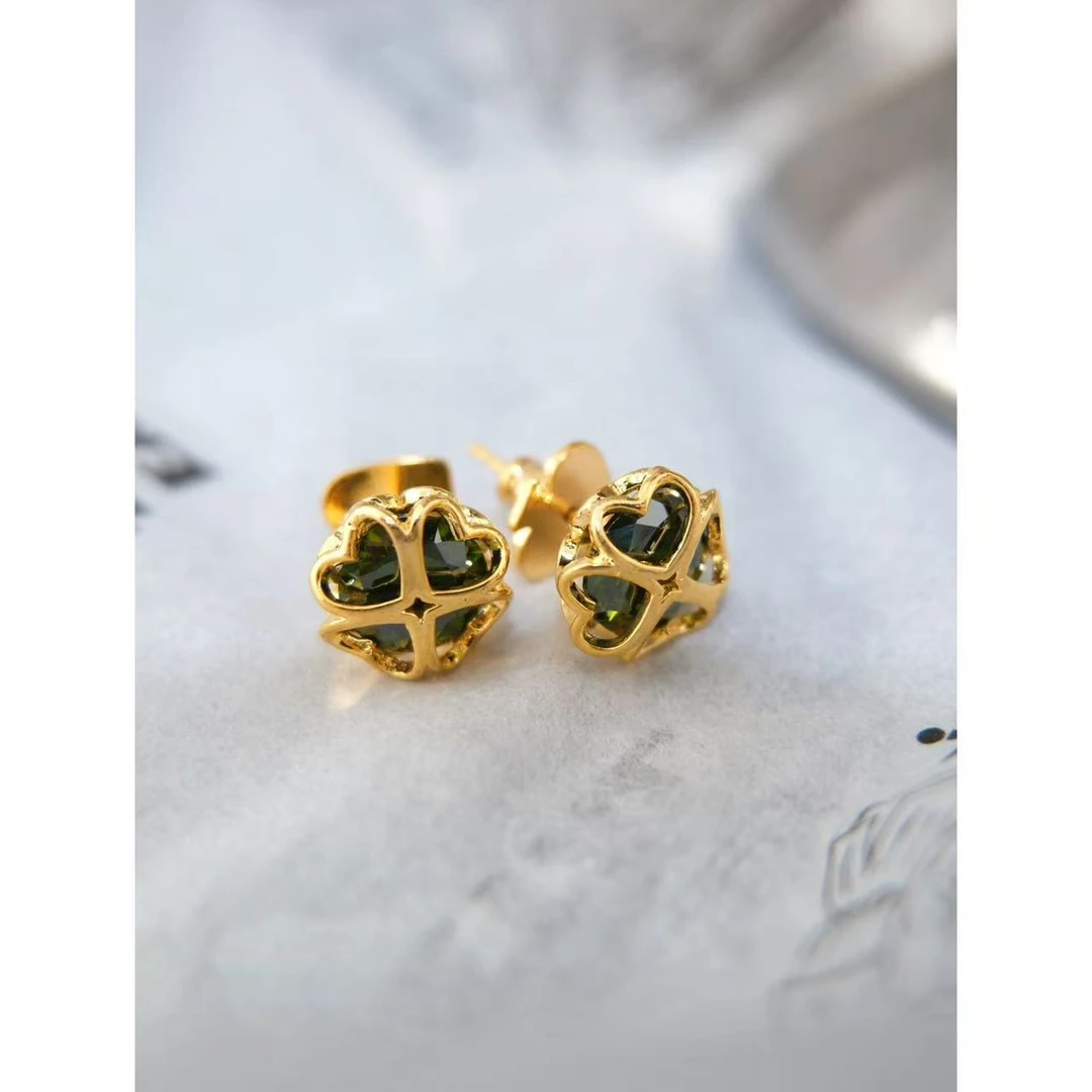 铜合金锆石耳饰 DXX小晰饰品-新品-耳饰35692