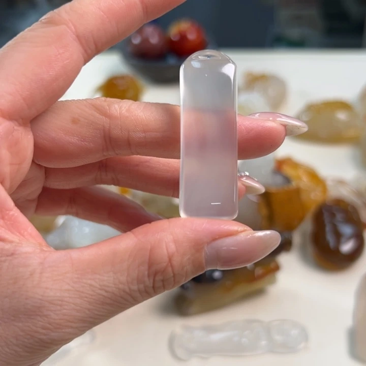 玛瑙/玉髓吊坠(不含链)未镶嵌