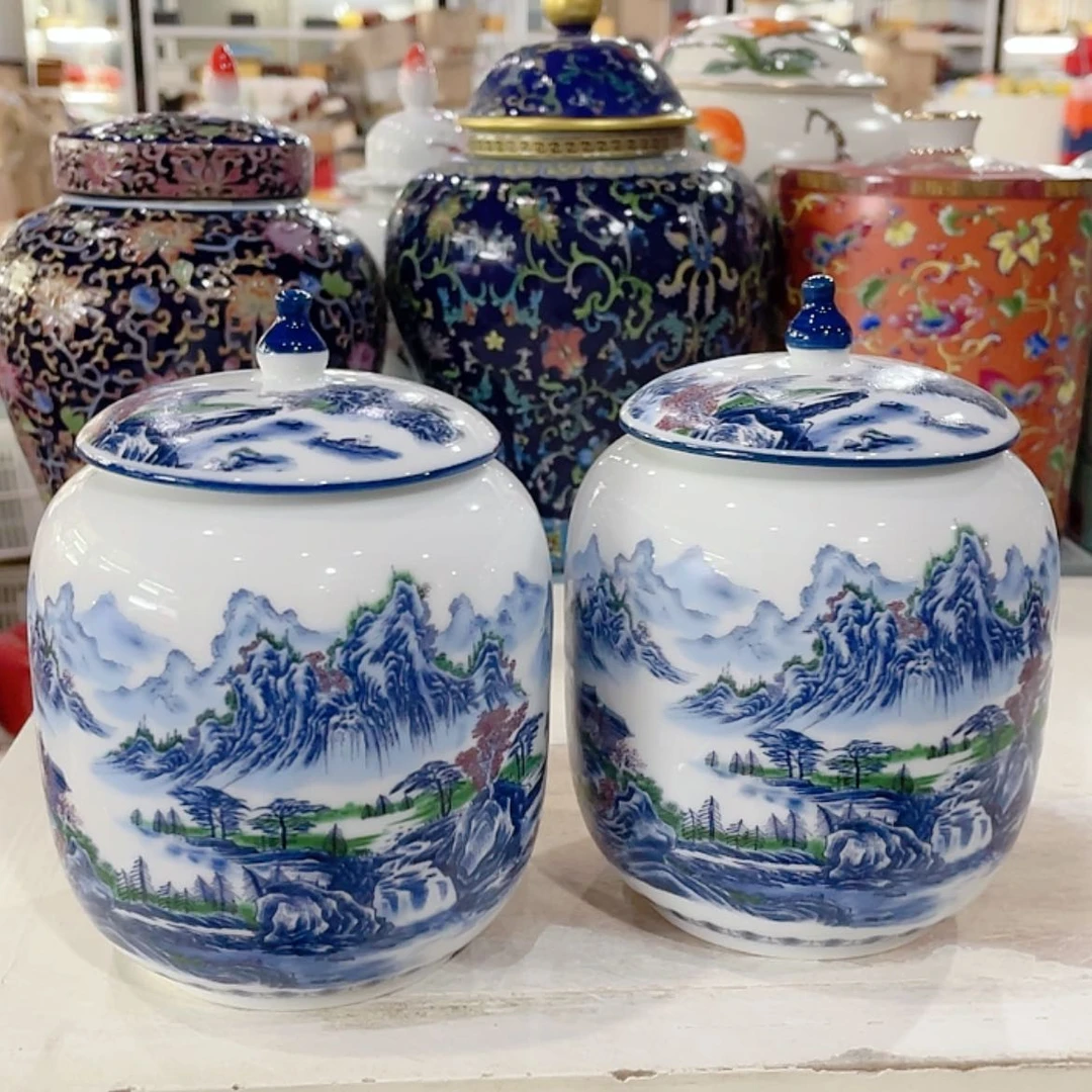 【闪购商品】罐陶瓷茶叶罐密封罐