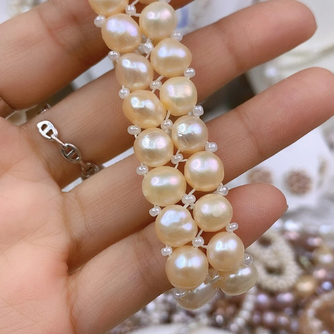 淡水珍珠颈饰未镶嵌