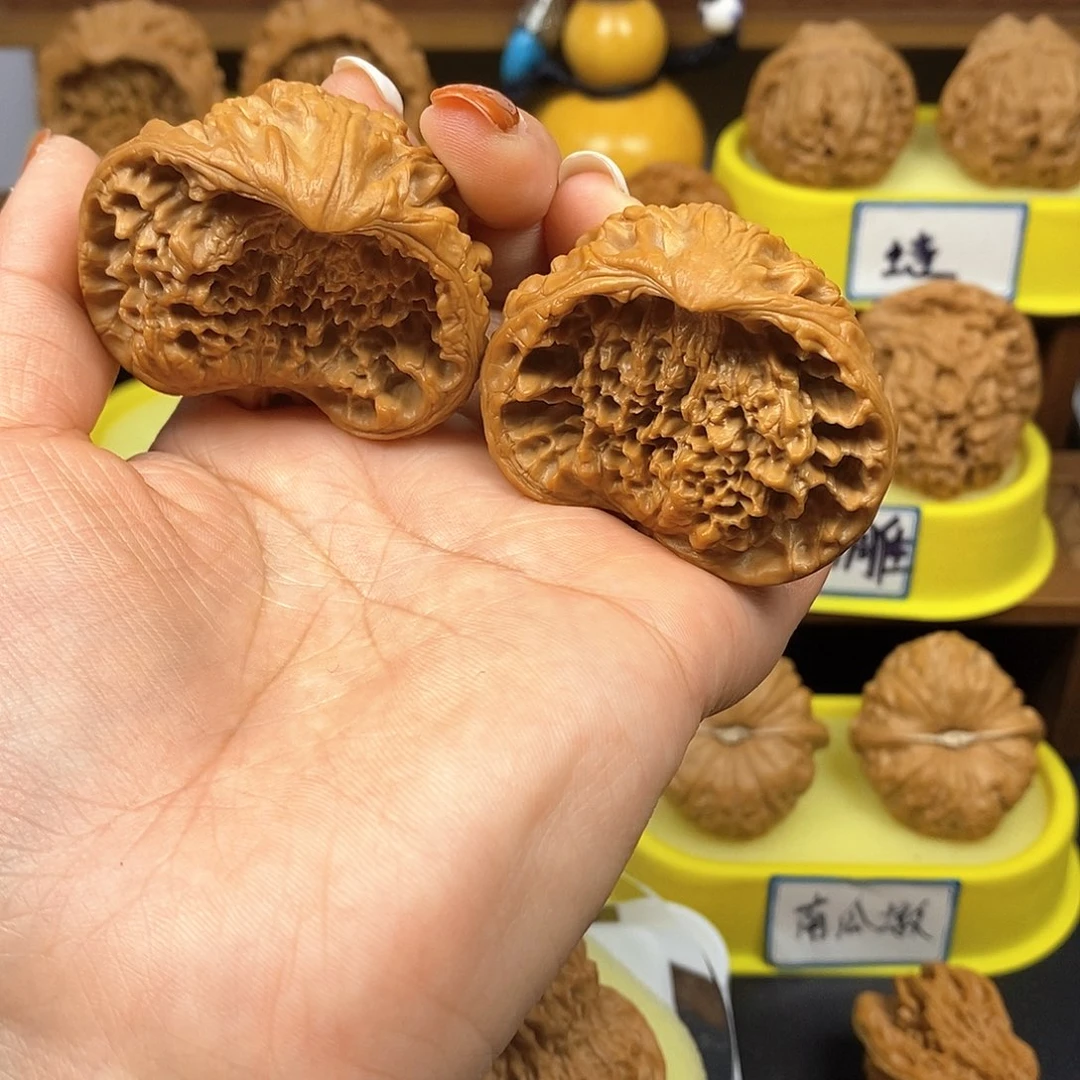 核桃蛇头 文玩/木作/... 文玩把件