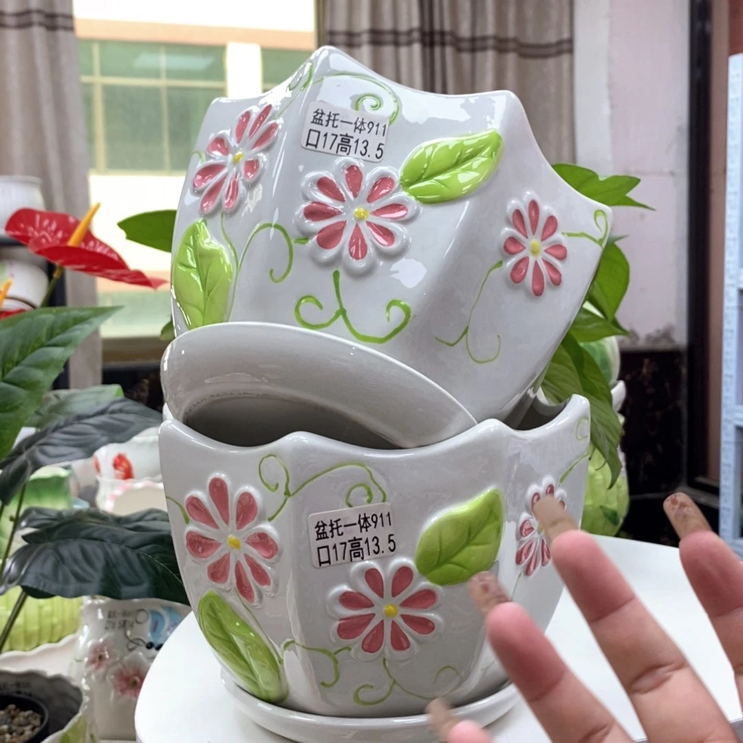 @陶瓷花盆@@5911