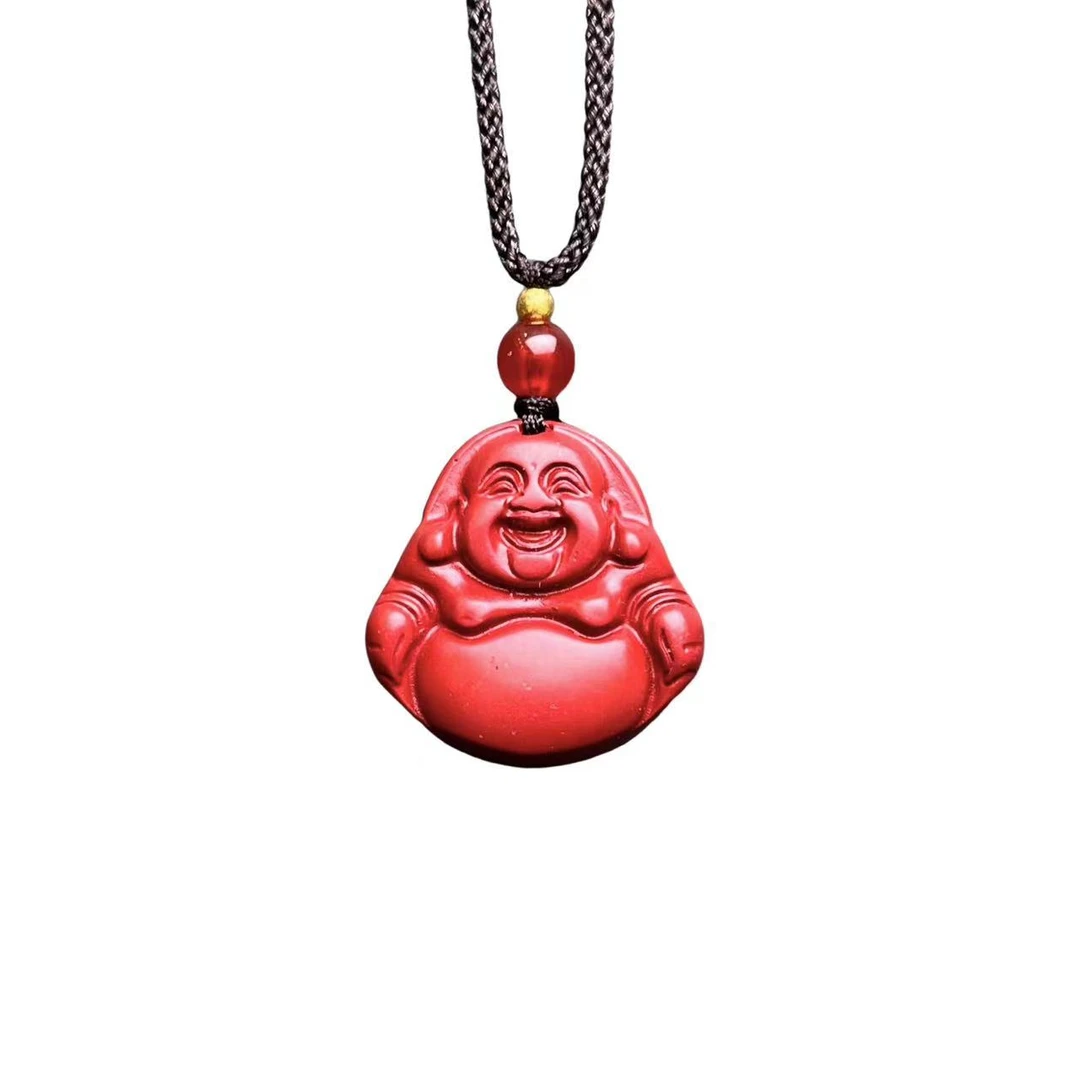 辰砂朱砂吊坠（赠绳） A28-06