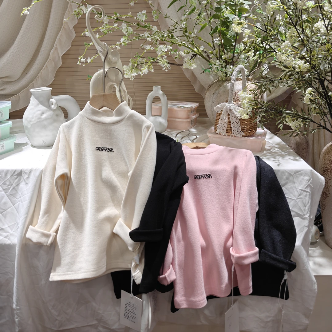 E3-1。83010-A冬款320克打底T恤童装