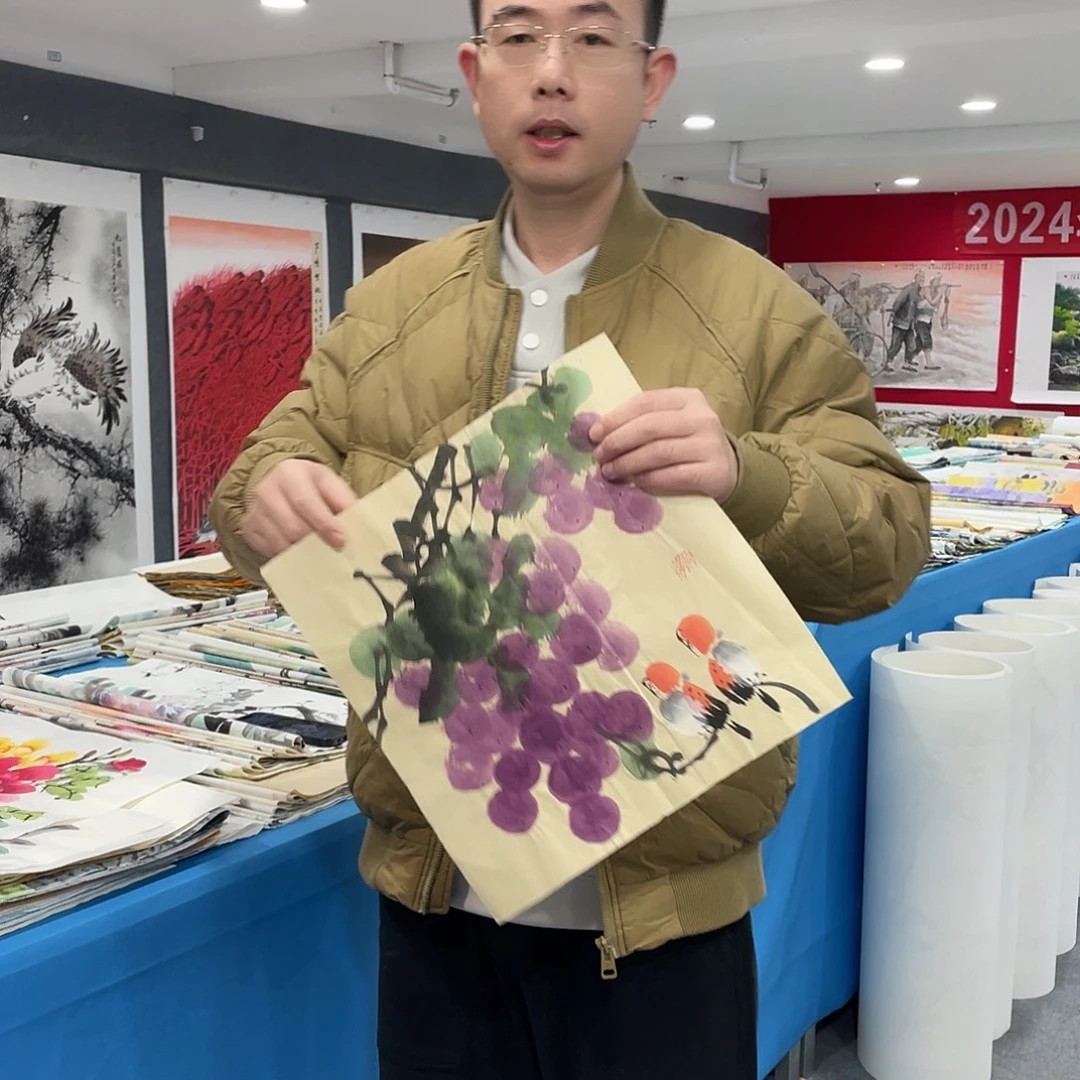 国画今天早上作品展示