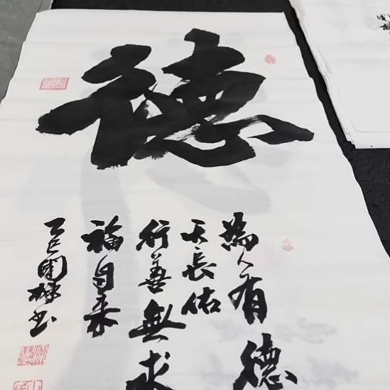 翰墨申国栋老师作品一副