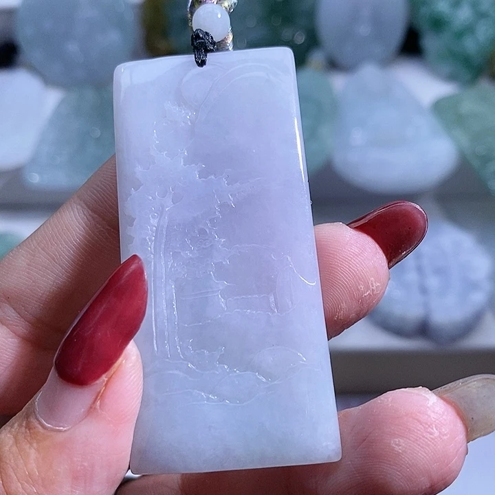 【闪购商品】翡翠挂件未镶嵌山水